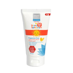 Pure Beauty Sunscreen Cream For Kids SPF 50 Size 75 ml