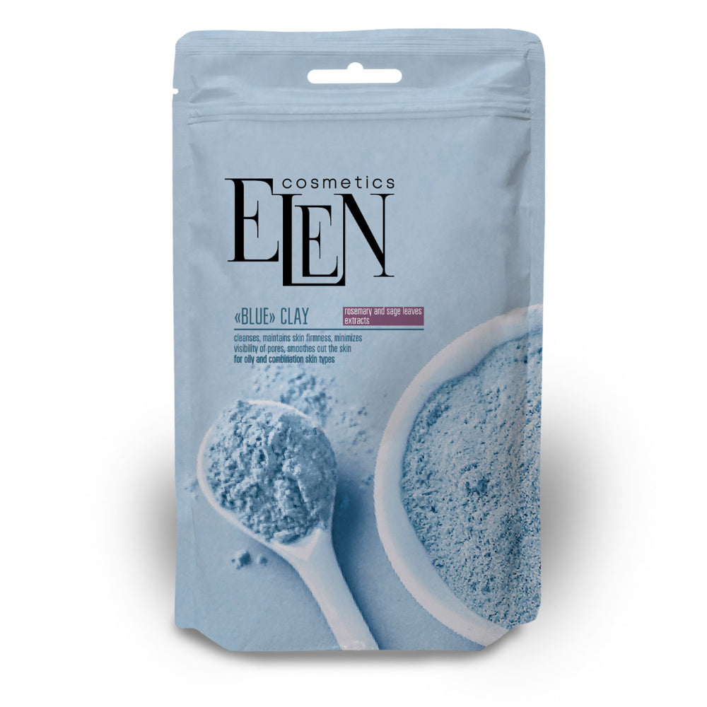 Elen Cosmetics Blue Clay With Sage and Rosemary Extracts 40 g