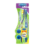 Astera Flex Active 1+1 Toothbrush, Medium Size