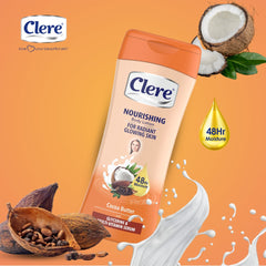 Clere Body Lotion Cocoa Butter 400 ml