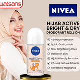 نيفيا مزيل عرق رول حجاب اكتف 50 مل