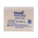 Kinmed Medical Gauze 8-ply 10 x 10 cm Highly Absorbent 100 Pieces 