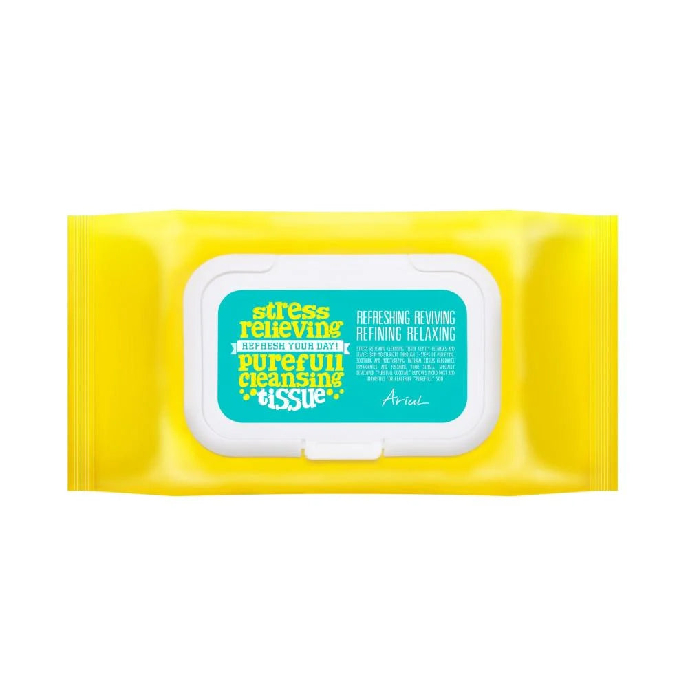 Ariul Stress Relieving Purefull Cleansing Tissue 80 Sheets