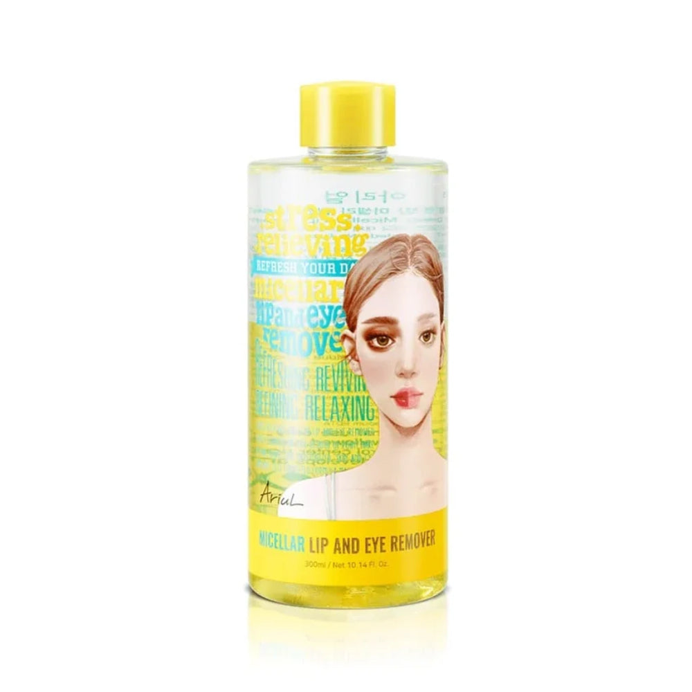 Ariul Stress Relieving Micellar Lip and Eye Remover 300 ml