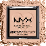 ان واي اكس بودرة الوجه كانت ستوب وونت ستوب مطفية