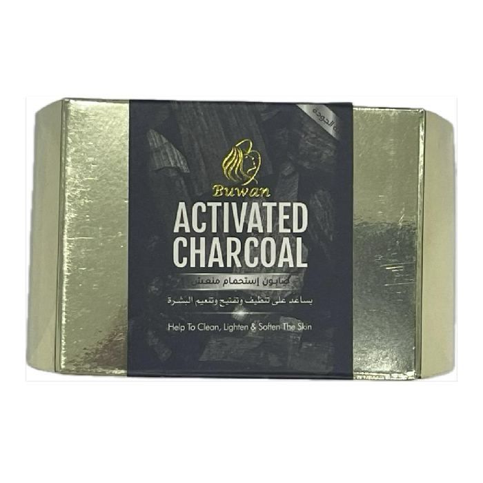 صابون استحمام بالفحم من بوان 120 جم |  صيدلية.كوم.