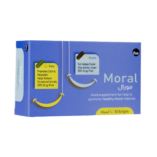 Moral for Treating Stress and Insomnia 30/30 Capsules