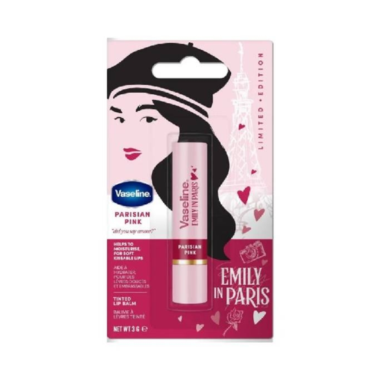 Vaseline Lip Balm Emily in Paris Colored Parisian Pink 3 grams