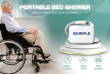 A device for cleaning and refreshing the elderly and protecting them from bed sores from Siemple