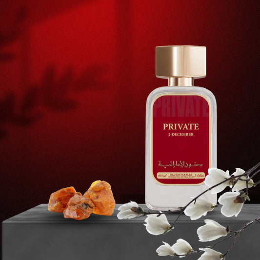عطر برايفت 2 ديسمبر او دو بارفان 100 مل من دخون الإماراتية