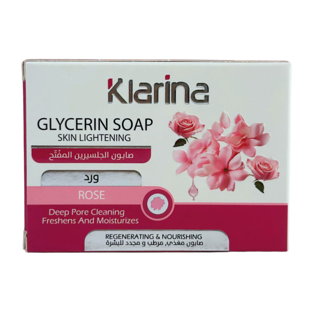 Klarina Glycerin Soap Skin Lightening Rose 100 g