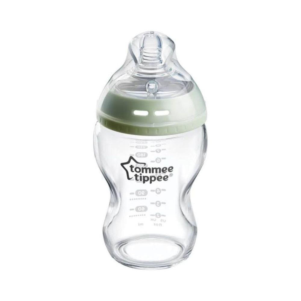 Tommee Tippee Feed Bottle Natural Start Glass 0+ Newborn 250 ml