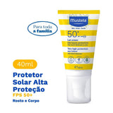 Mustela sun lotion high protection 40 ml