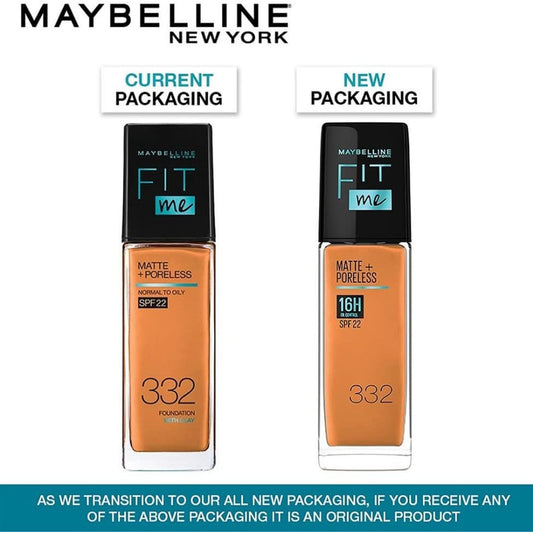 كريم أساس فيت مي سائل مات من ميبيلين قولدن كراميل 332 - 30 مل |  صيدلية.كوم.