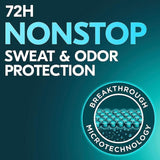 مزيل عرق رول اون حماية 72 ساعة برائحة البامبو والصبار 50 مل من ريكسونا