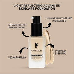 كاركتر استوديو فوكاس كريم أساس سائل-3 40 مل