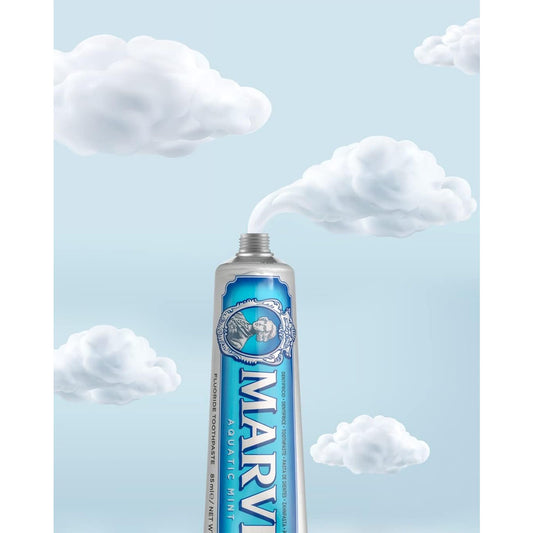 عرض مارفيس معجون أسنان بالنعناع المائي 25مل×4 |  صيدلية.كوم.