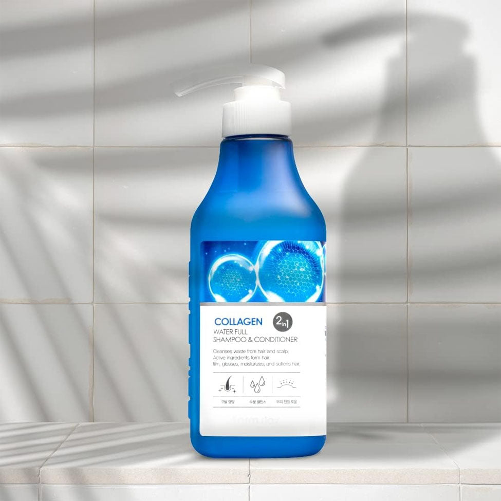 Farm Stay Shampoo and Hair Conditioner with Collagen 530 ml