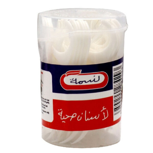 نسمات أعواد أسنان بلاستيك بالخيط 