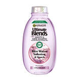 Garnier Ultimate Blends Smooth & Shine Rice Water Shampoo 400ml