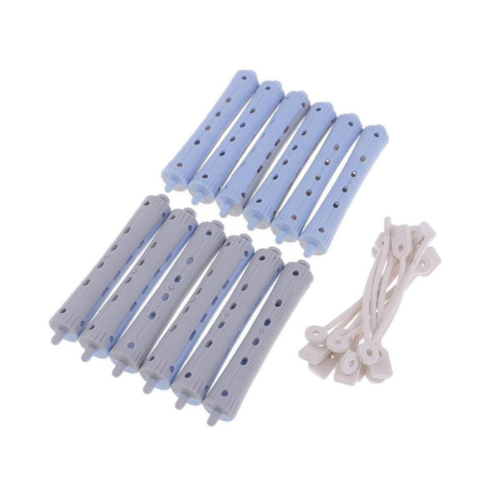 ساشا لفافات شعر بلاستيكية متوسطة الحجم 12 قطعة |  صيدلية.كوم.