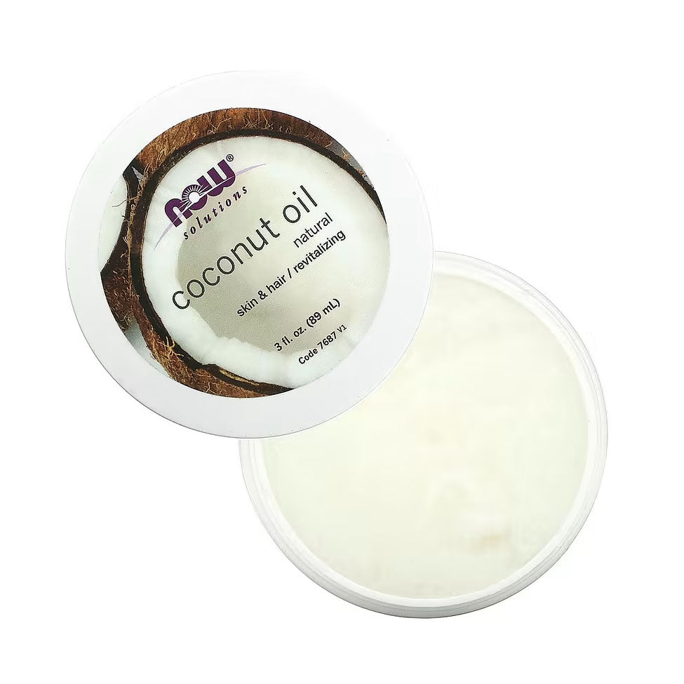 Now Foods Pure Organic Coconut Oil 89 ml