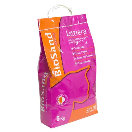 بايو ساند رمل مهد للقطط بخلاصة زهرة الليلك قابل للتكتل 5 كغ |  صيدلية.كوم.