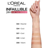 لوريال ميك اب كونسيلر انفاليبل 11 مل 328