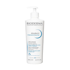 Bioderma Atoderm Intensive Balm Concentrate Moisturizer for Very Dry Skin and Eczema, Fragrance-Free, 500 ml