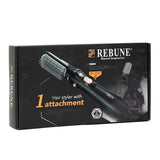 Professional Hair Styler with One Attachment Black RE-2061-1 By Rebune