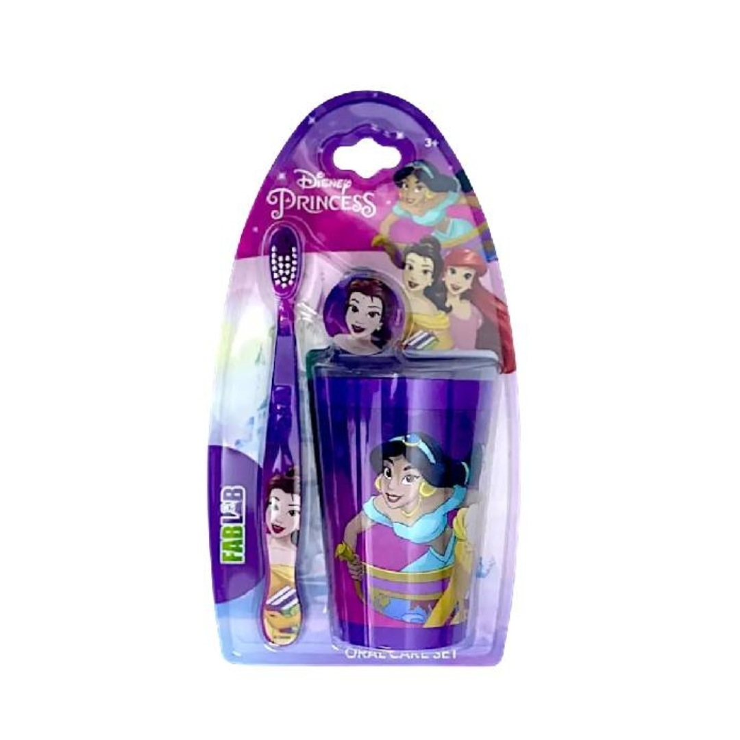 ديزني فرشاة أسنان أطفال فاب لاب برنسيس مع كاس |  صيدلية.كوم.
