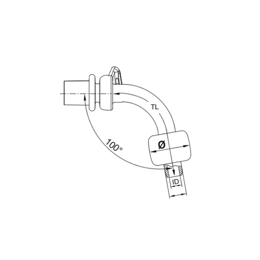 انبوب حنجري مع بالون |  صيدلية.كوم.