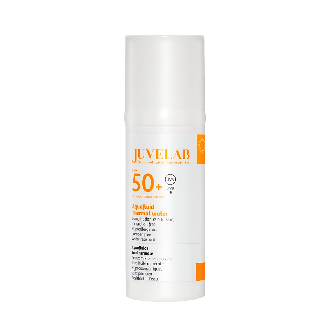 Juvelab Sun Cream 50+ Transparent Aquafluid 40 ml