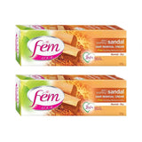 Fem Hair Removal Cream for Dry Skin with Sandalwood Extract 120 Gm - 2 Pieces (20% Offer)