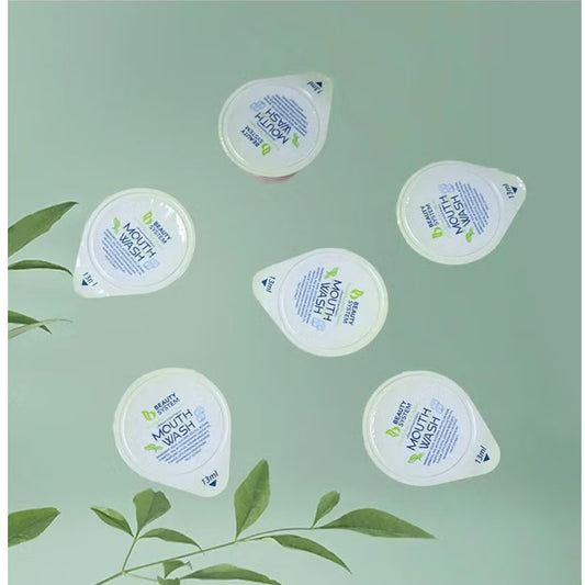 بيوتي سيستم غسول فم كبسولات بنكهة النعناع المنعش 12 قطعة × 13 مل