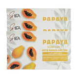 Shifa papaya soap is 135 grams x 4 x 4