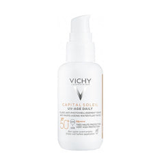 Vichy Capital Soleil Tinted Liquid Sunscreen SPF 50+ Anti-Aging with Niacinamide White 40 ml