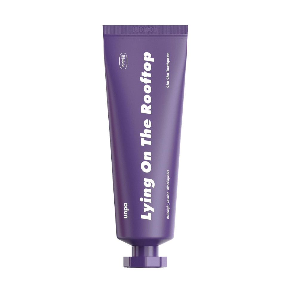 Onba Cha Cha Violet Toothpaste with Black Charcoal and Jasmine 100g