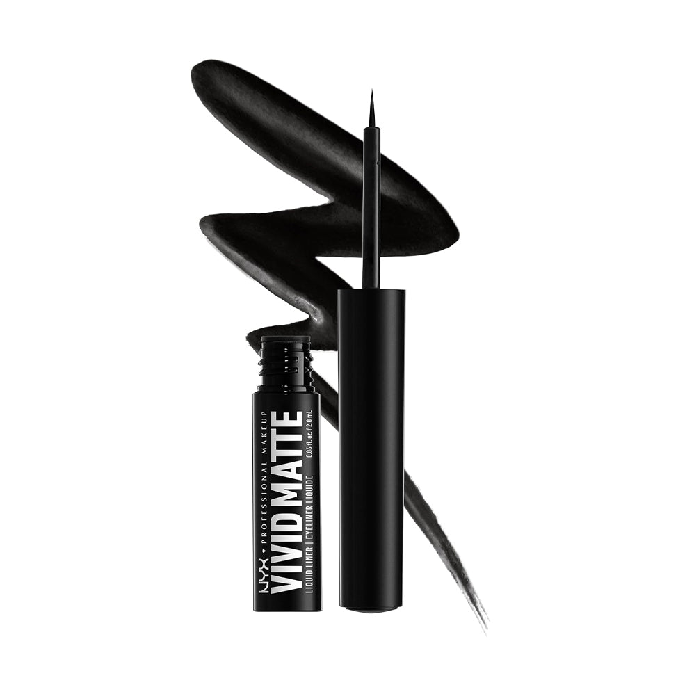 NYX Vivid Matte Liquid Eyeliner Black