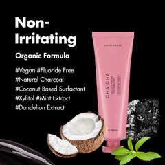 Onba Cha Cha Pink Charcoal Toothpaste 100 g