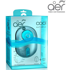 Godrej Air Freshener Aer Click Gel Cool Surf Blue 10 Ml