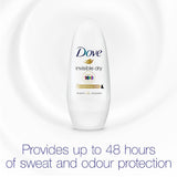 Dove Deodorant Roll On Invisible Dry 50 ml