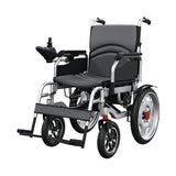 Electric folding wheelchair for elderly