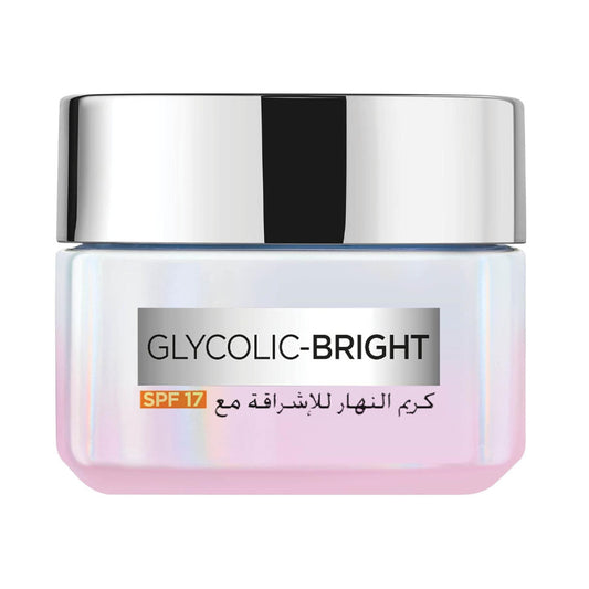 Loreal Day Cream 50 ml Glycolic Bright for Radiance with Sun Protection 17