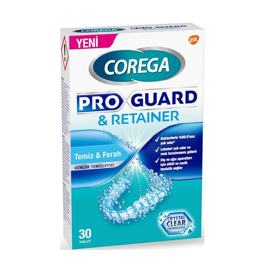 Denture Cleaning Tablets Pro Guard Corega 30 Tablets