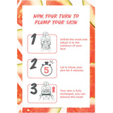 Garnier Tissue Mask with Garnier SkinActive Dose: 1% Hyaluronic Acid and Watermelon Extract 15g
