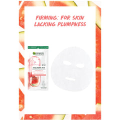 Garnier Tissue Mask with Garnier SkinActive Dose: 1% Hyaluronic Acid and Watermelon Extract 15g
