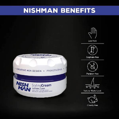 Nishman Styling Hair Cream 6 Natural Look 150 ml
