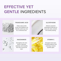 ماري اند ماي كريم العين بحمض الترانيكساميك والجلوتاثيون 30 جرام