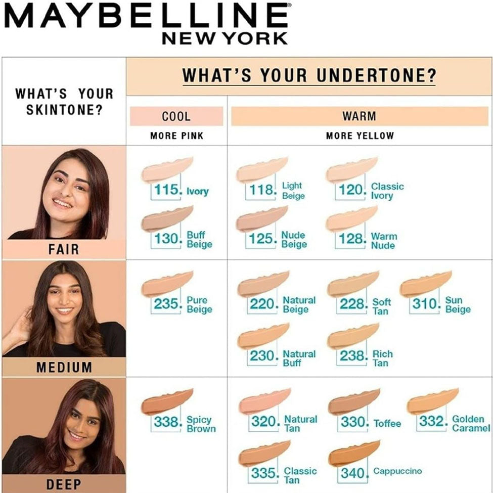 Maybelline Fit Me Liquid Foundation 120 Classic